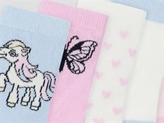 Strømper med mønster fra Name It 13226698 Serenity